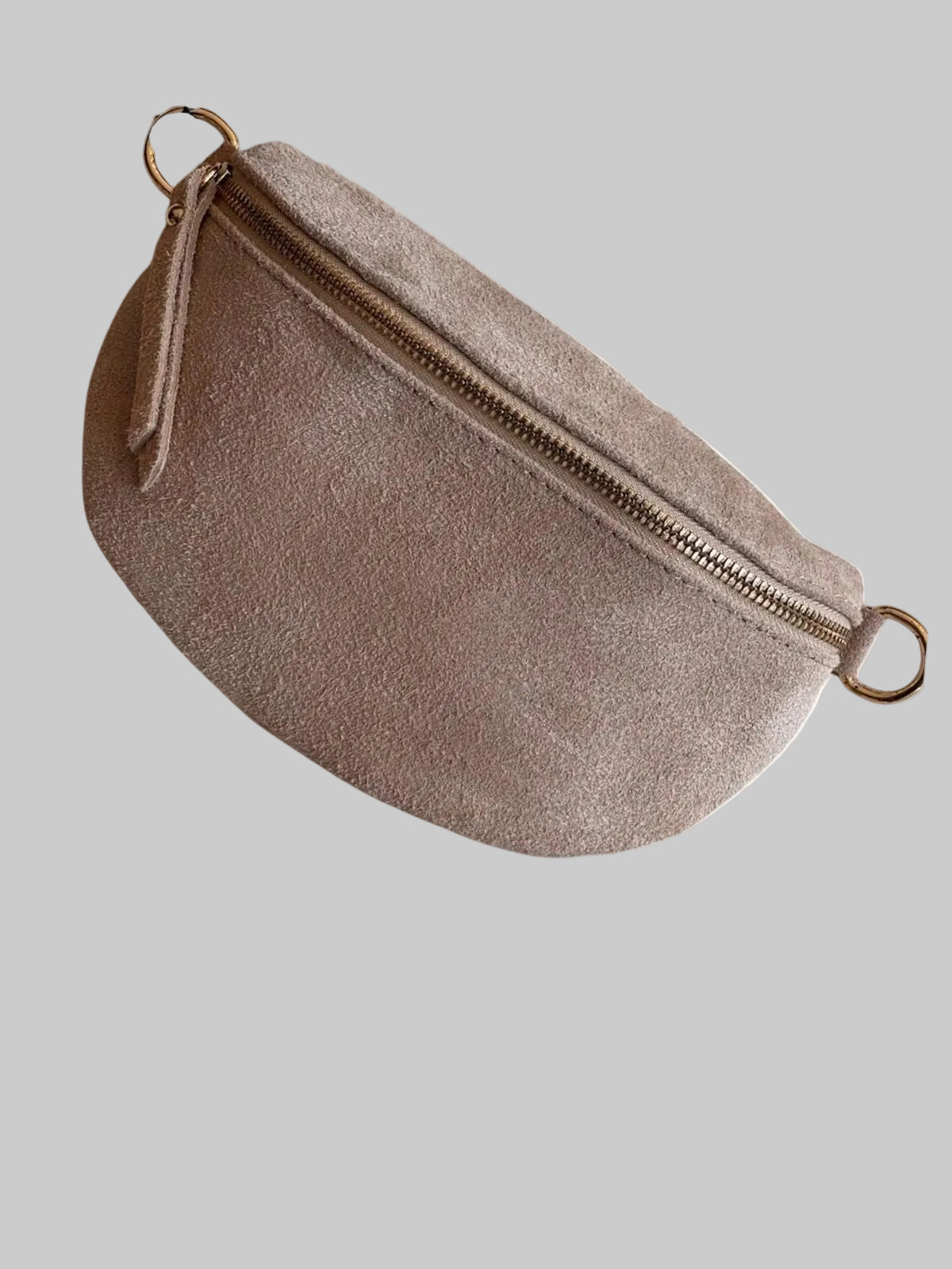 Bolsa de Cintura Camurça Bege