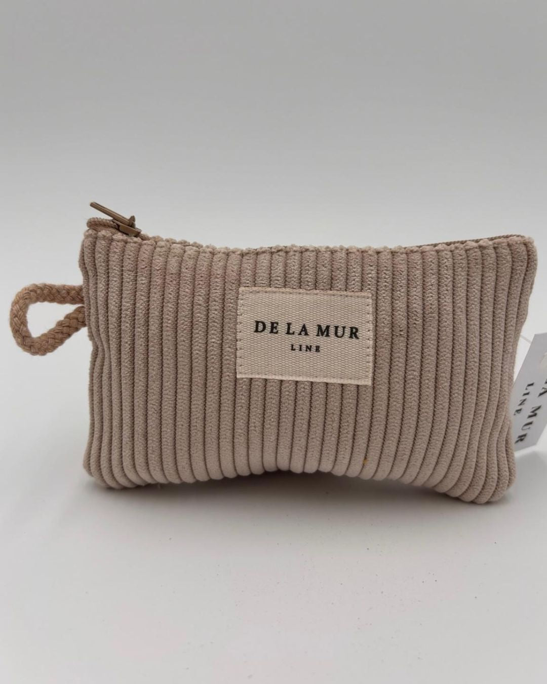 Bolsa para óculos bege