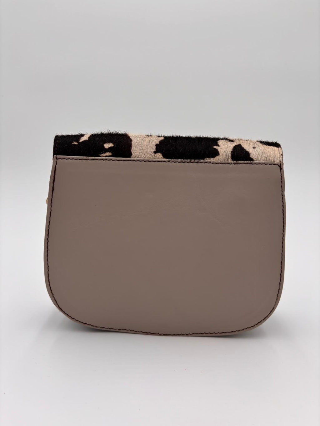 Mala Animal Print Camurça Verde Seco Claro