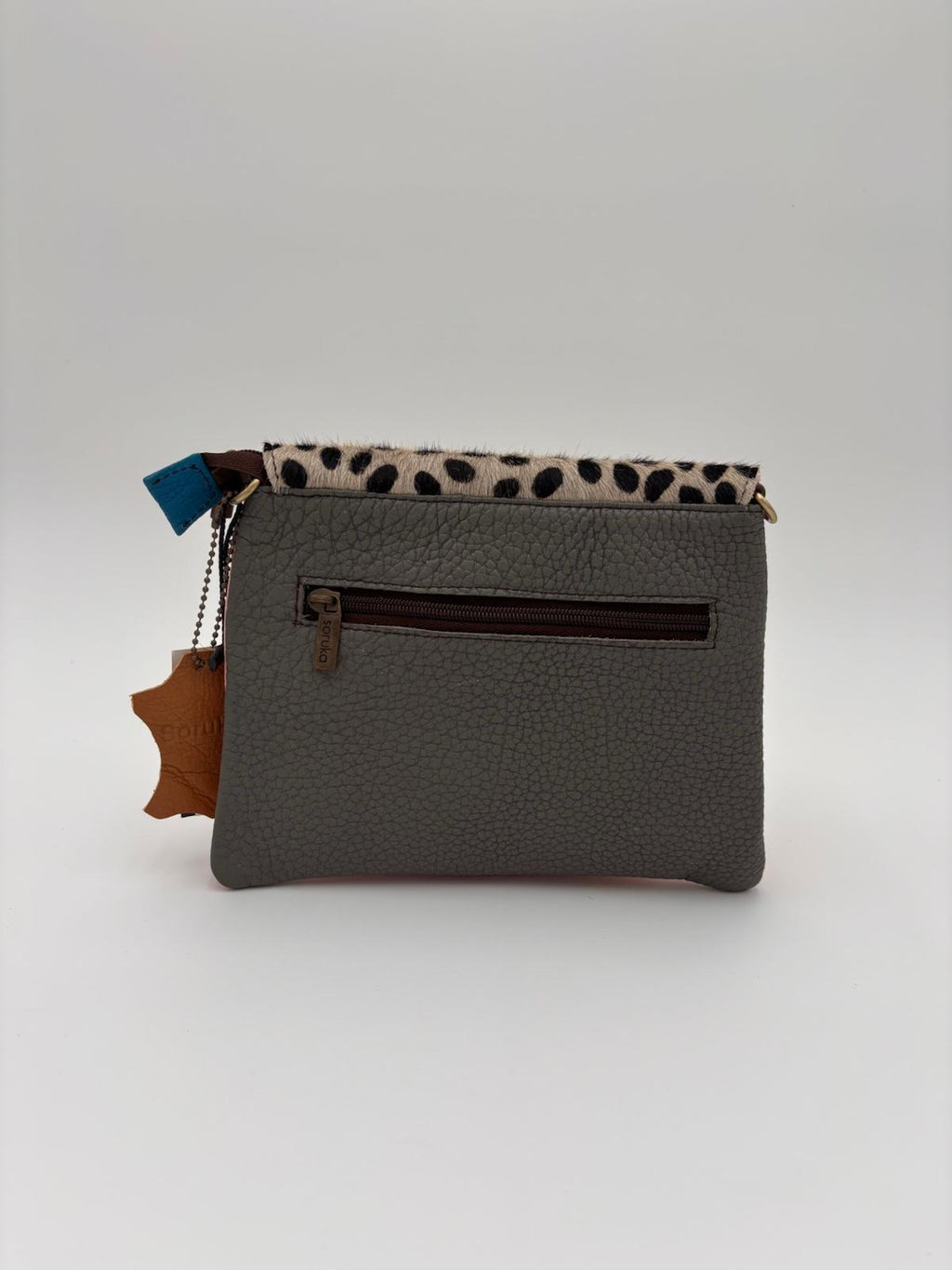 Mala Animal Print Base Rosa