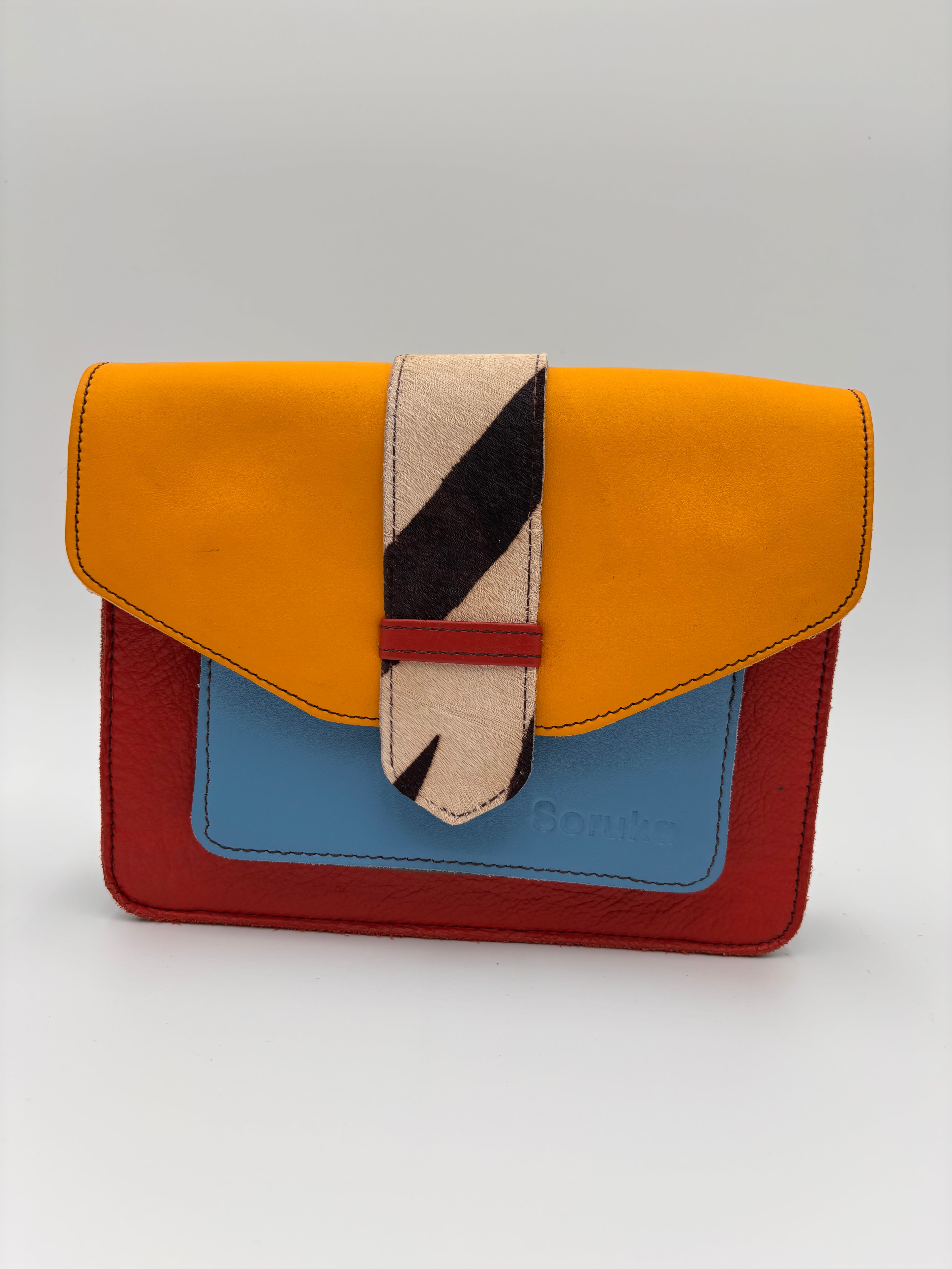 Mala em pele reciclada Soruka