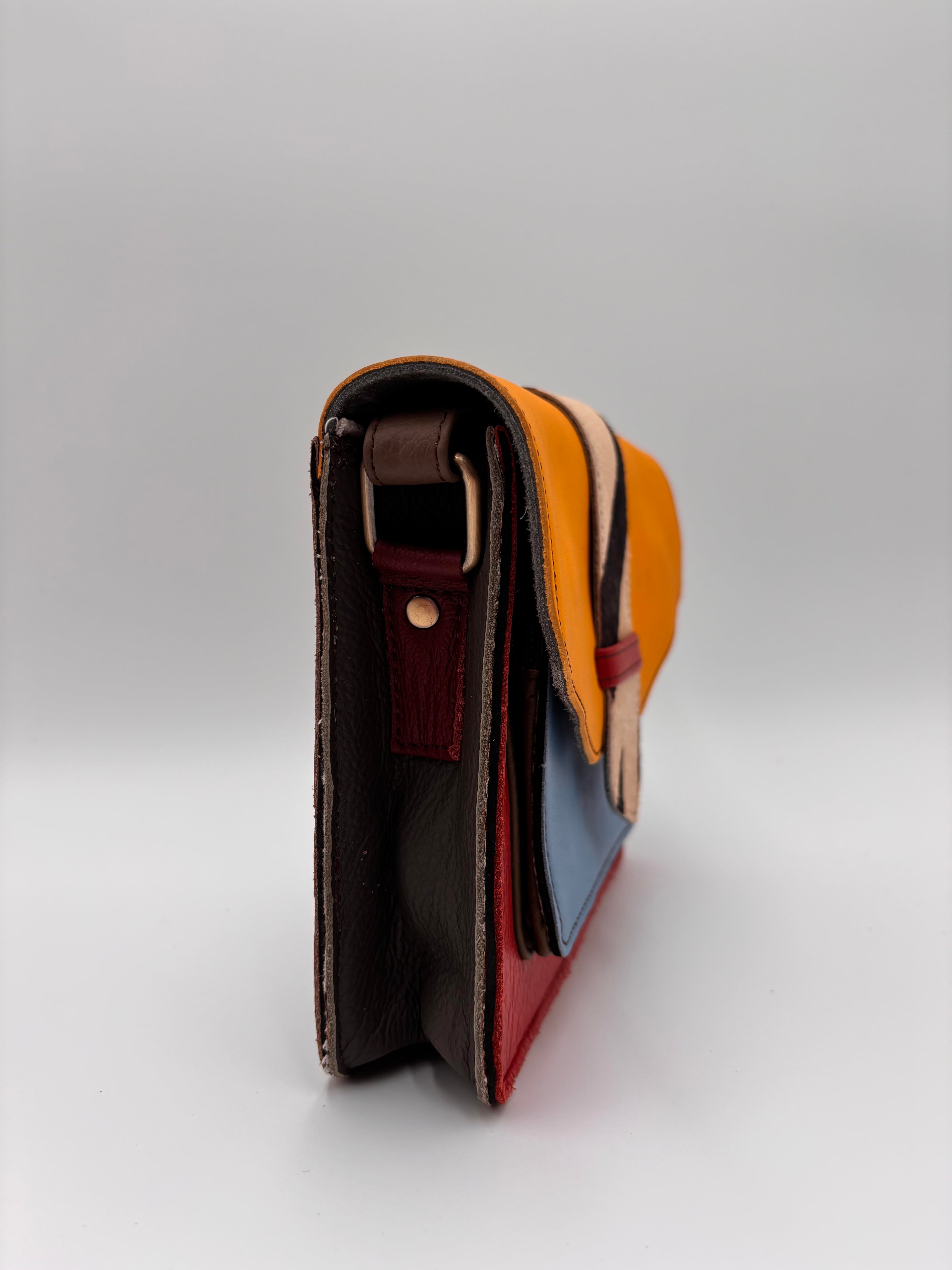 Mala em pele reciclada Soruka