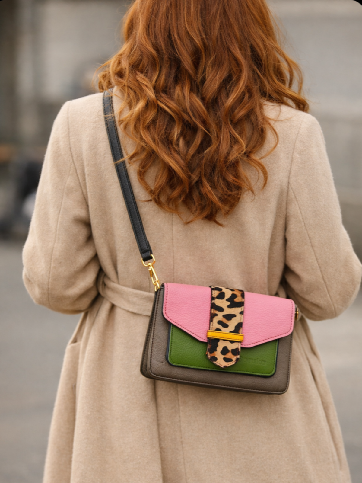 Mala em pele reciclada Soruka