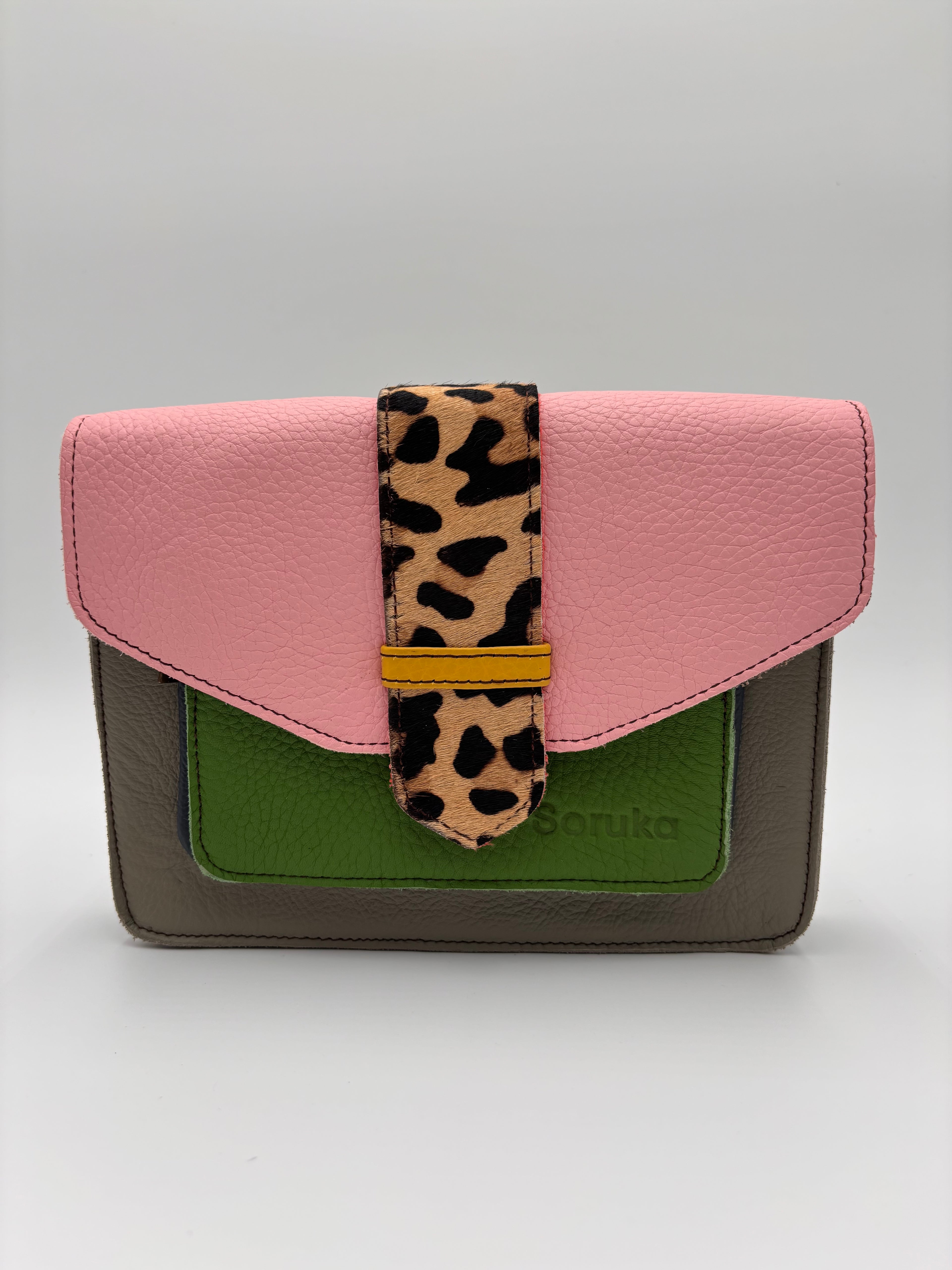 Mala em pele reciclada Soruka