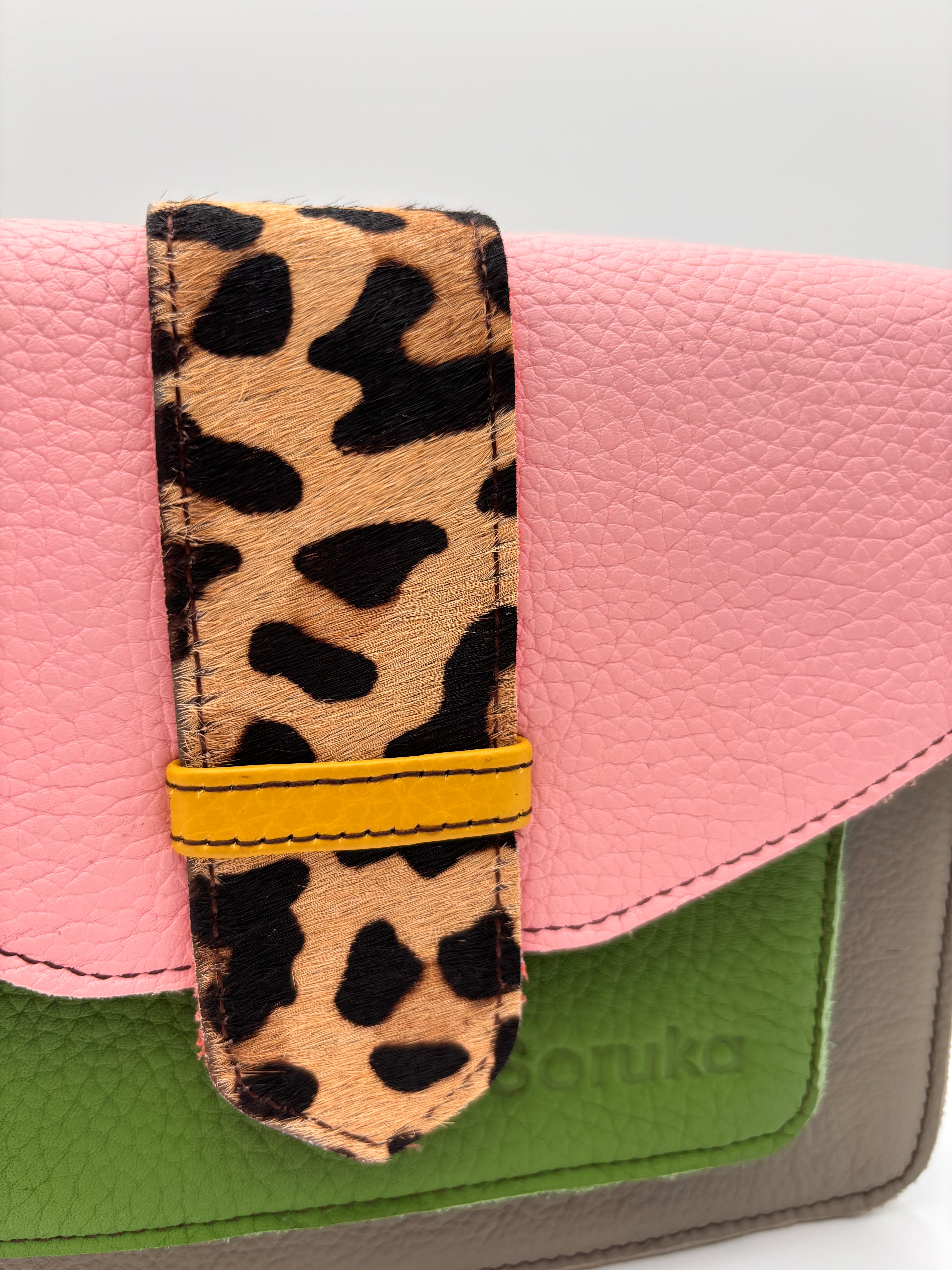 Mala em pele reciclada Soruka