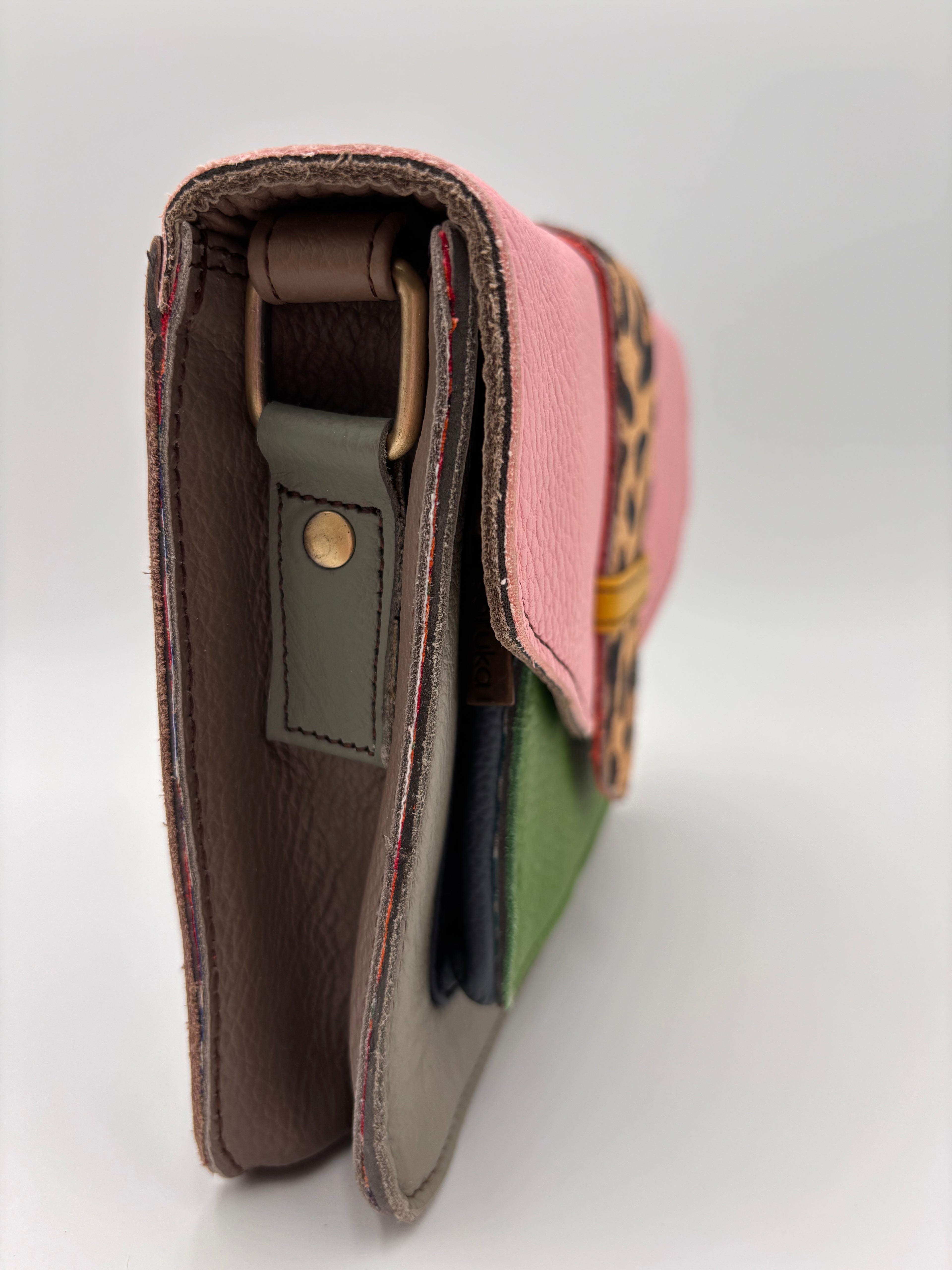 Mala em pele reciclada Soruka